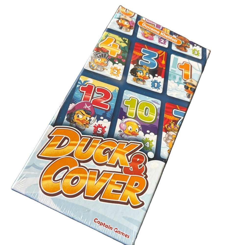 Duck and Cover Card Game Captain Games Oussama Khelifati New Sealed CAPGDUCKM1